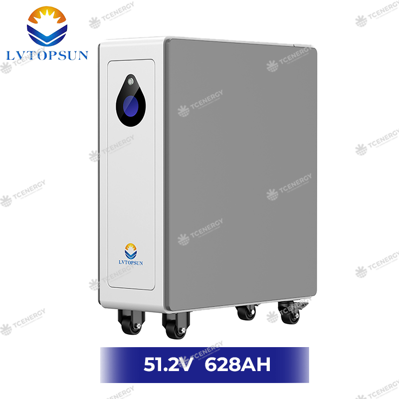 Pin Lưu Trữ Điện Mặt Trời Lithium LVTOPSUN 32Kwh 51.2V 628Ah