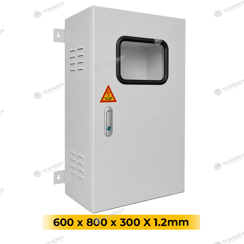 Vỏ Tủ Biến Tần Bơm 600mm x 800mm x 300mm Dày 1.2mm