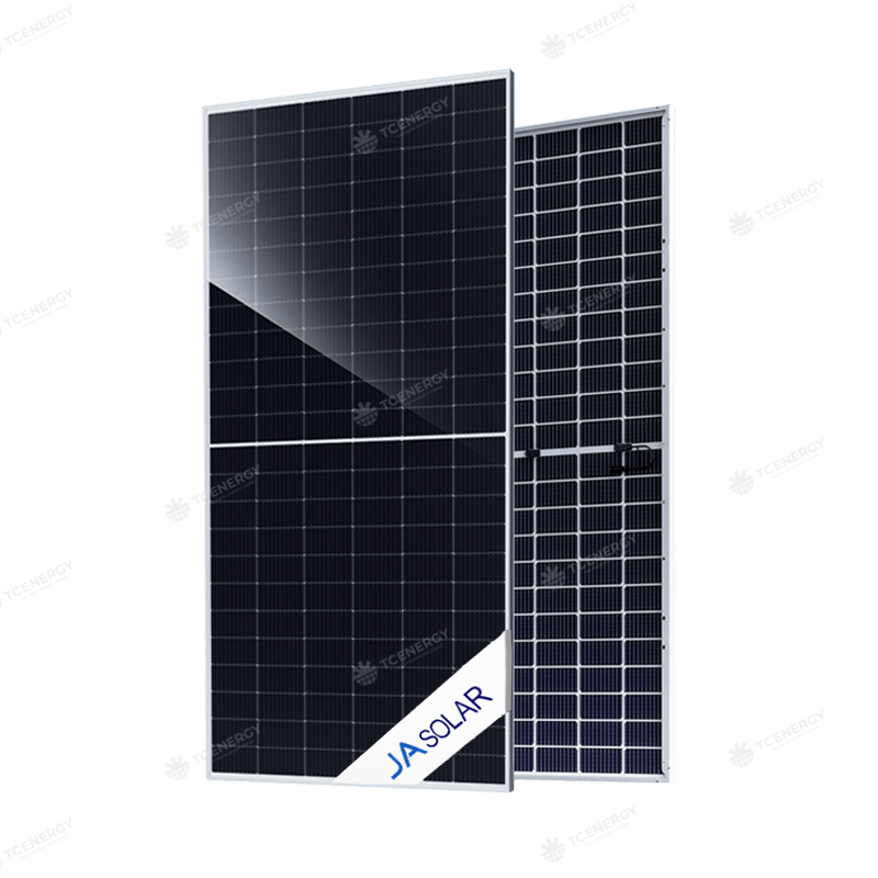 Tấm Pin Năng Lượng Mặt Trời JA Solar 560W 2 Mặt Kính